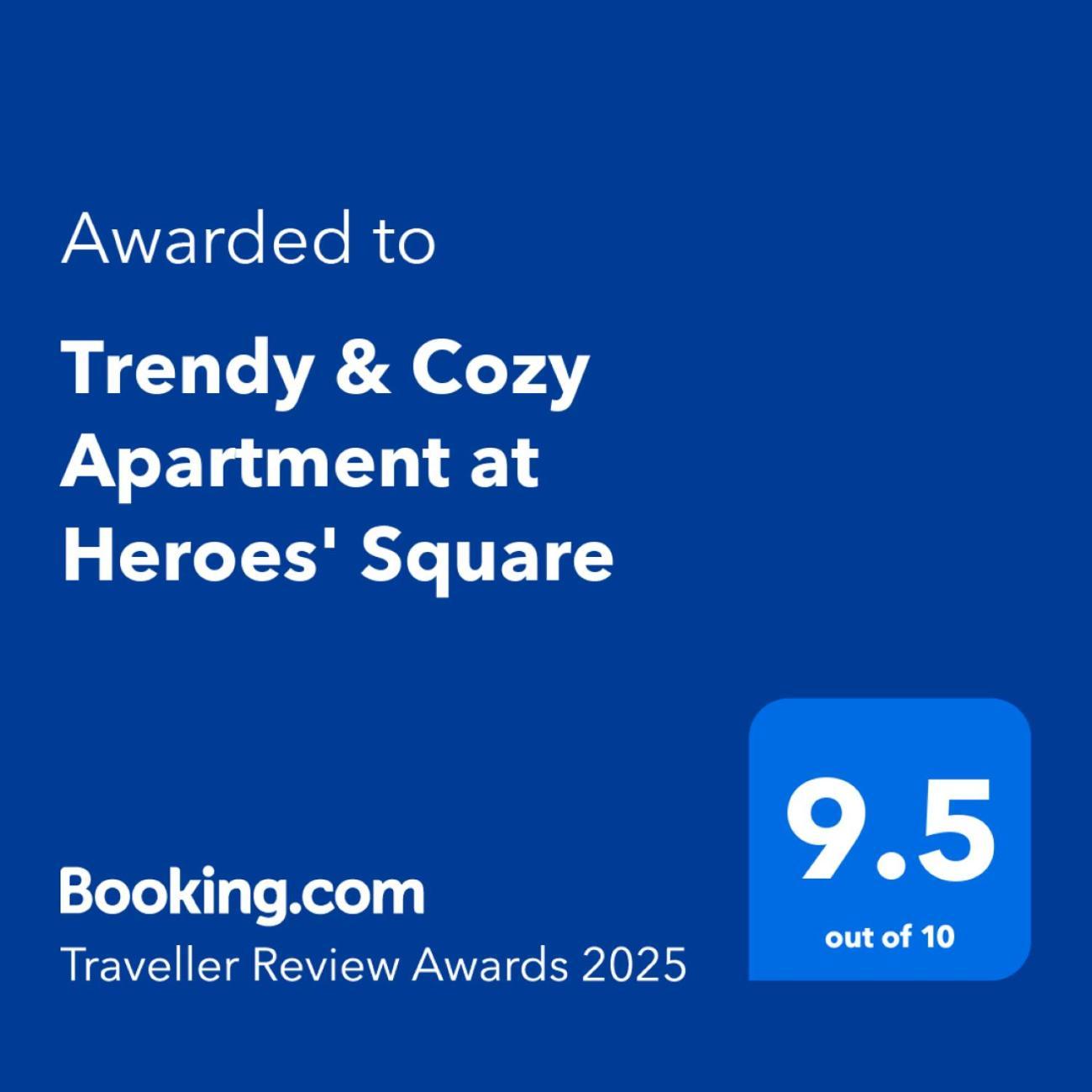 Trendy & Cozy At Heroes' Square Apartmán Budapešť